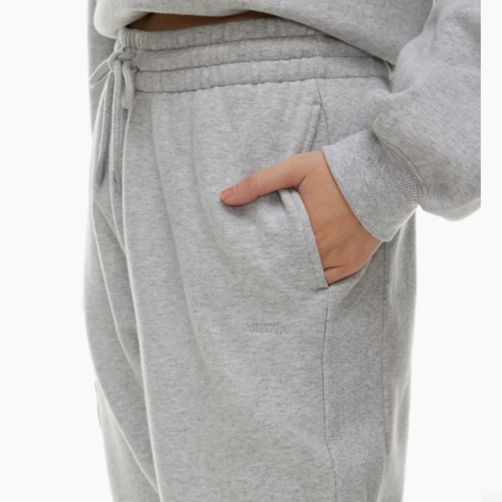 Terry fleece boyfriend sweatpants TNA size xs